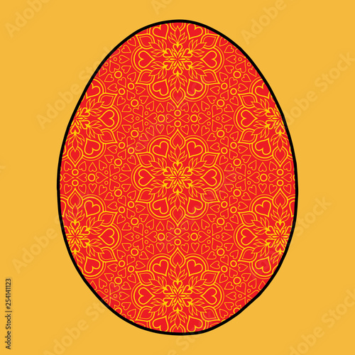 Easter egg joy holiday color
