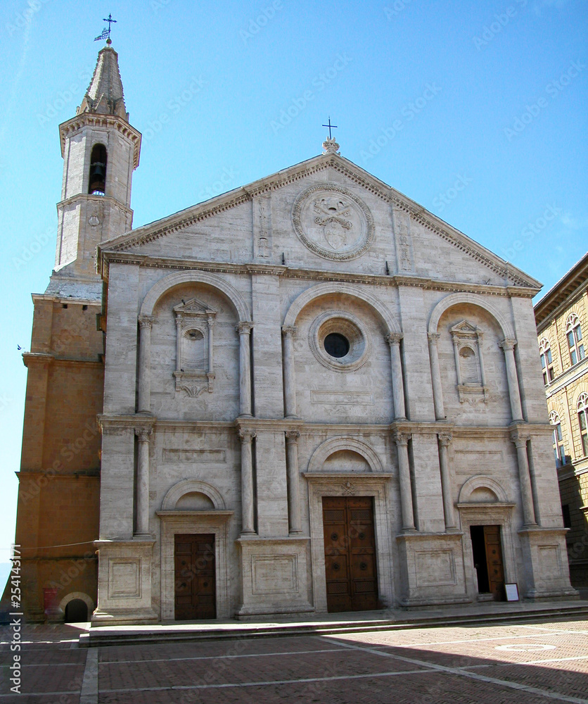 Cathedral of Santa Maria Assunta, Pienza, Tuscany, Italy