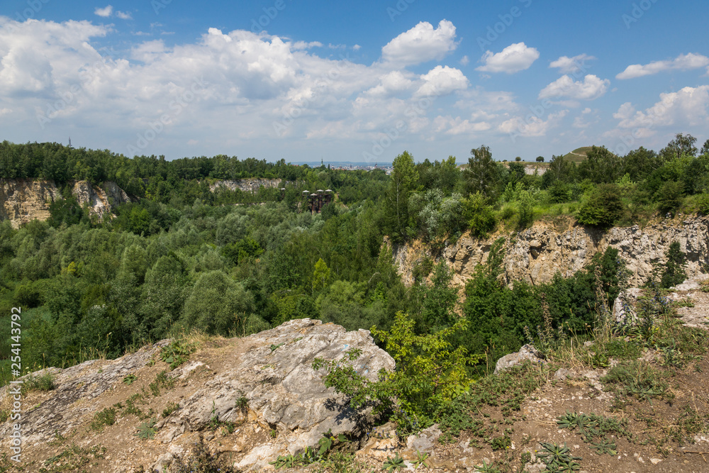 Quarry Liban in Cracow, Malopolska, Poland
