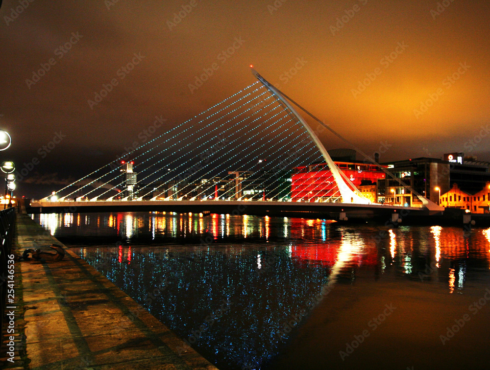 Obraz premium Dublin at night