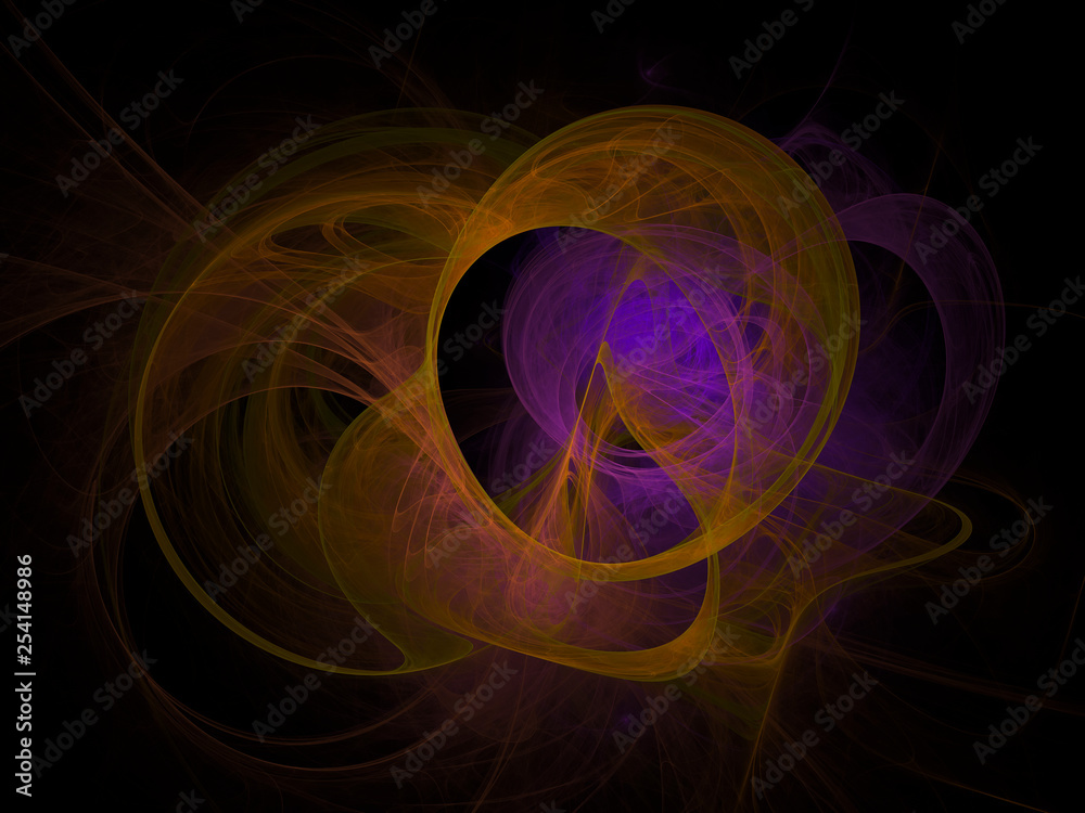 surreal futuristic digital 3d design art abstract background fractal illustration for meditation and decoration wallpaper