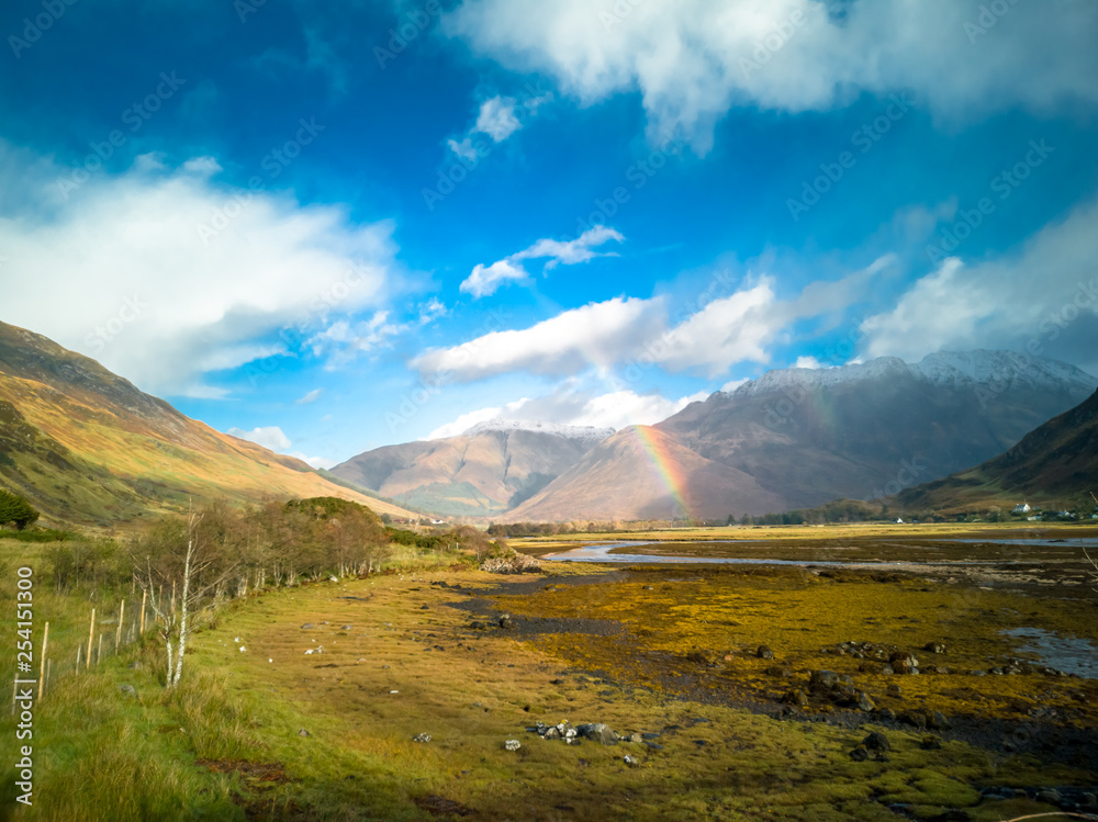 The scottish highlands on the road to the Isles The scottish highlands on the road to the Isles