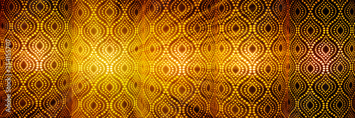 orientalische lampen festlicher hintergrund, orientalisches goldenes abstraktes muster , schöne tapete konzept banner