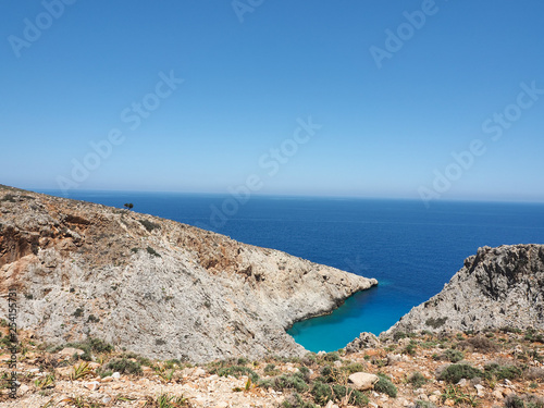 Greece Crete island Seitan limania beach