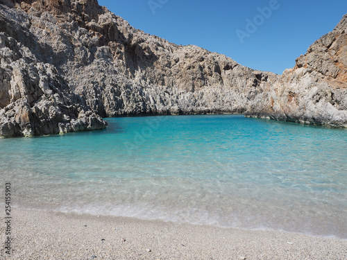 Greece Crete island Seitan limania beach