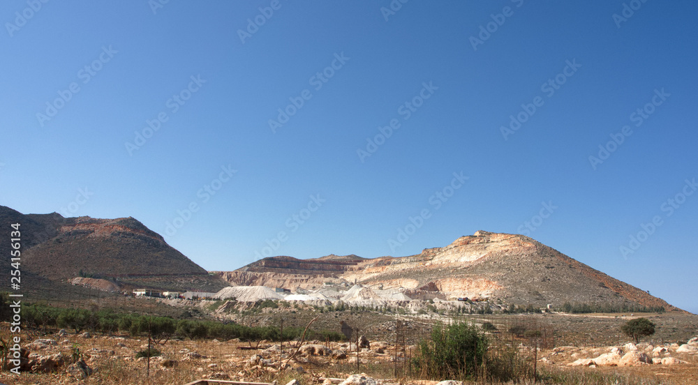 Greece Crete island landscape