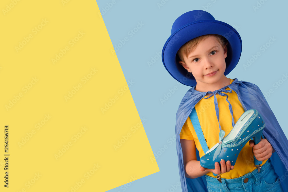 Child is holding a piggy bank. Concept of saving. Child is holding a piggy bank. Concept of saving.