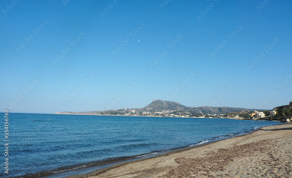 Greece Crete island Almirida beach
