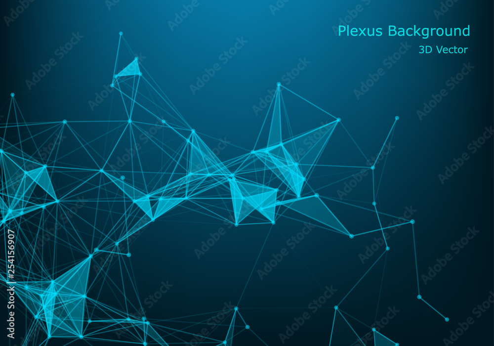 Structure molecule and communication. Dna, atom, neurons. Scientific molecule background for medicine, science technology chemistry. Vector illustration.