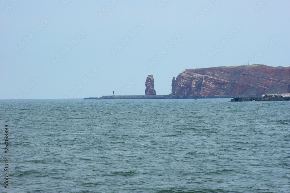 View of small island in the North Sea, Heligoland, Helgoland, Long Anna