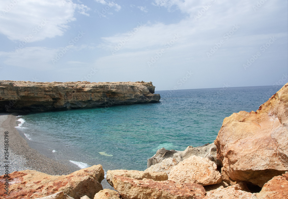 Greece Crete island Spilies Beach Greece Crete island Spilies Beach