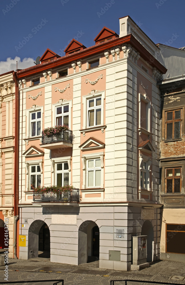 Fototapeta premium Market Square in Przemysl. Poland