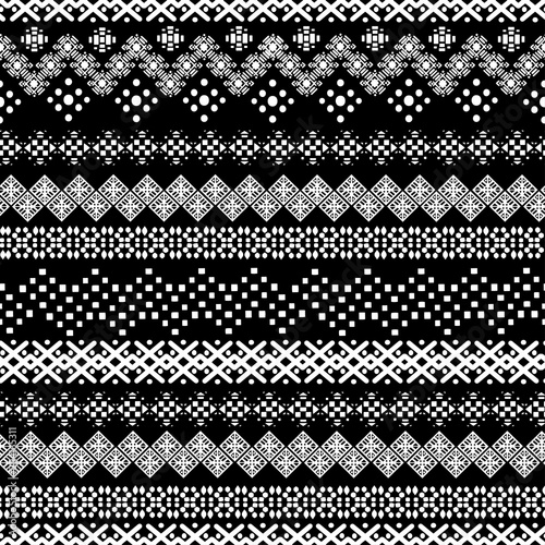 Ethnic boho seamless pattern