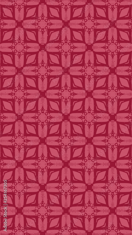 Fototapeta premium Ornate geometric pattern and abstract colored background