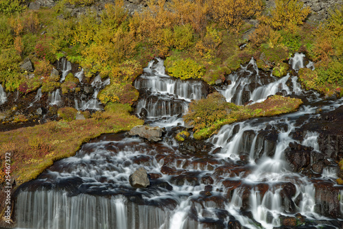 Herbst am Hraunafossar, Island photo