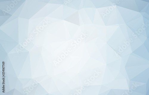 Blue White Polygonal Mosaic Background, Vector illustration, Creative Business Design Templates