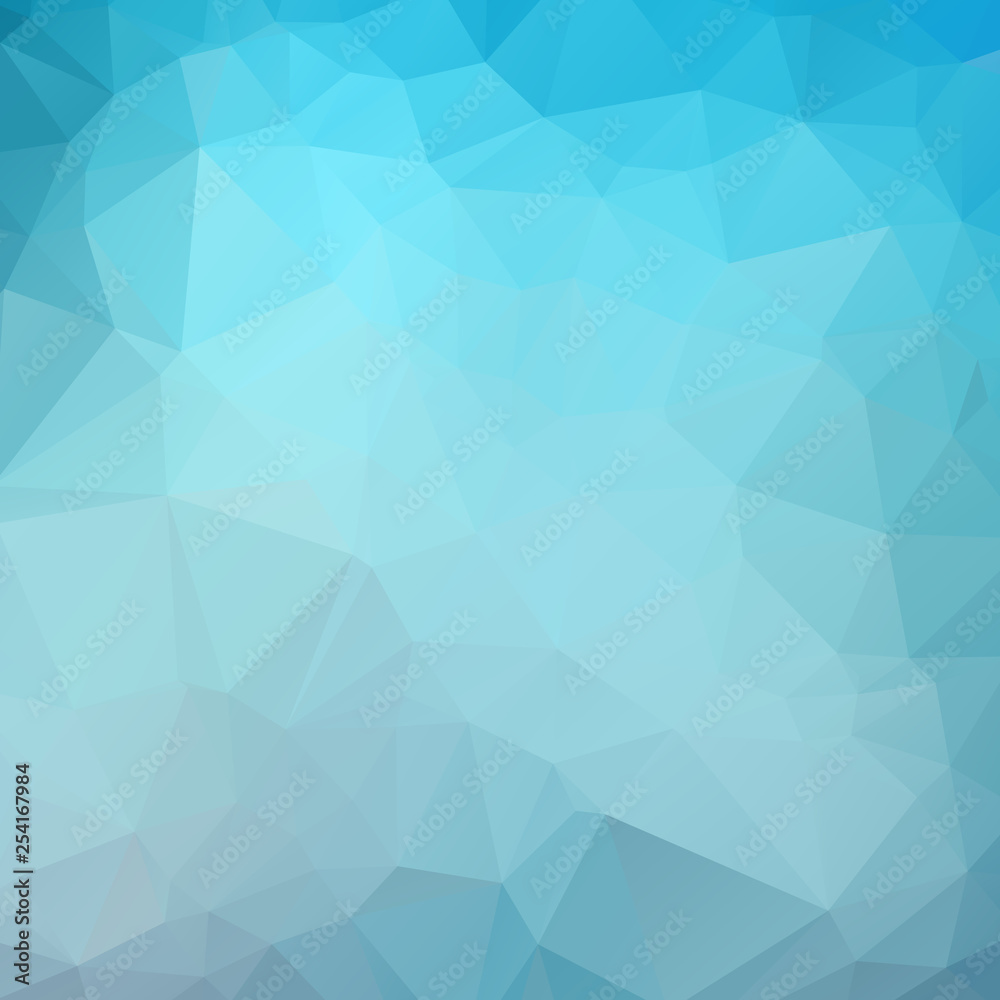 Dark Blue Color Polygon Background Design, Abstract Geometric Origami Style With Gradient