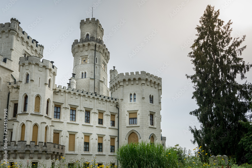 Czech castle Hluboka