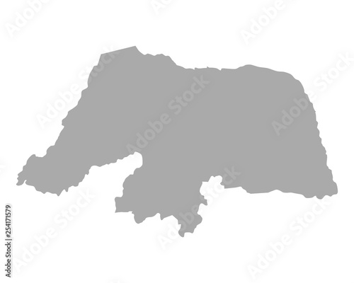 Karte von Rio Grande do Norte