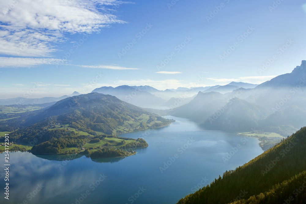 Mondesee austrian lake