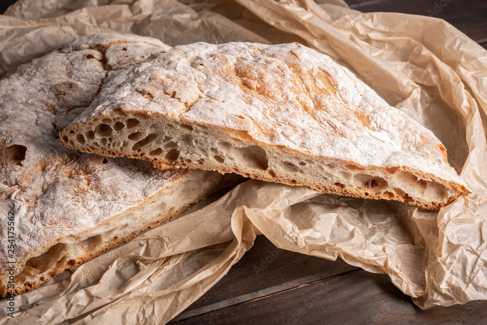 Freshly baked traditional bread Freshly baked traditional bread