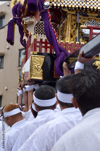 Portable Shrine A Mikoshi of Gyotoku Japan photo