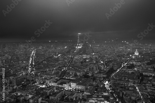 Paris at night from Tour Mont Parnasse © Andreas