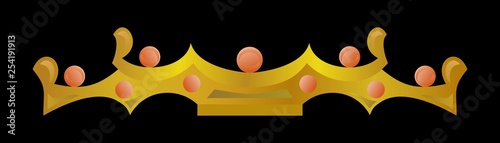 Sun shallop in Egyptian style