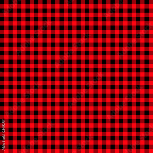 firebrick gingham pattern. textured red and black plaid background. light red and black buffalo check flannel plaid seamless pattern. retro tablecloth texture. red gingham.