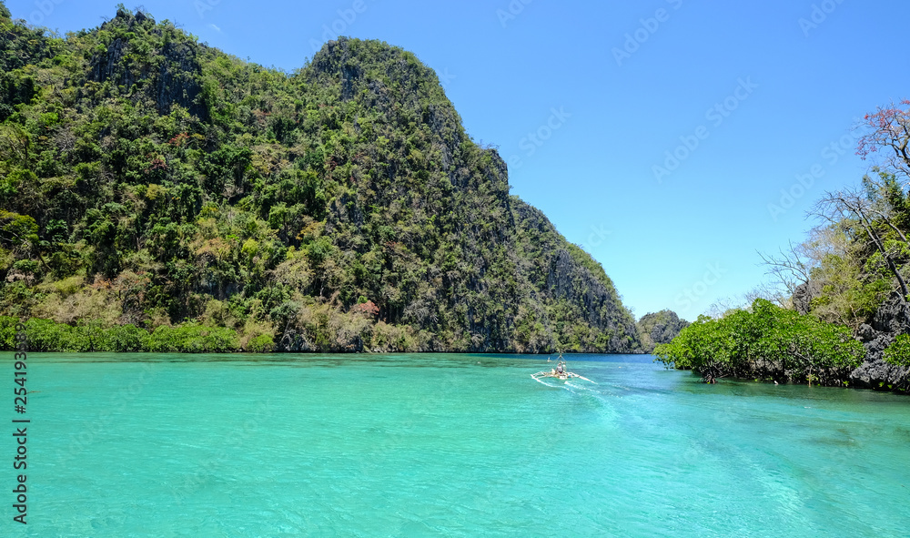 Obraz premium Seascape of Coron Island, Philippines