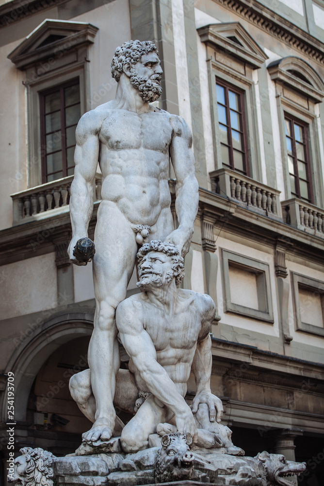 David statue at Uffizi gallery, Florence Italy Stock Photo Adobe Stock