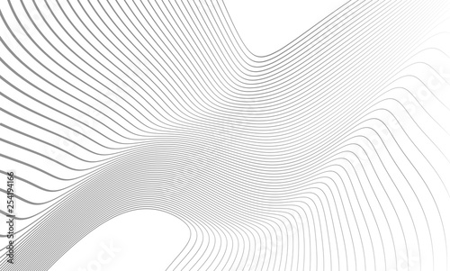 Vector illustration of the pattern of the gray lines abstract background. EPS10.