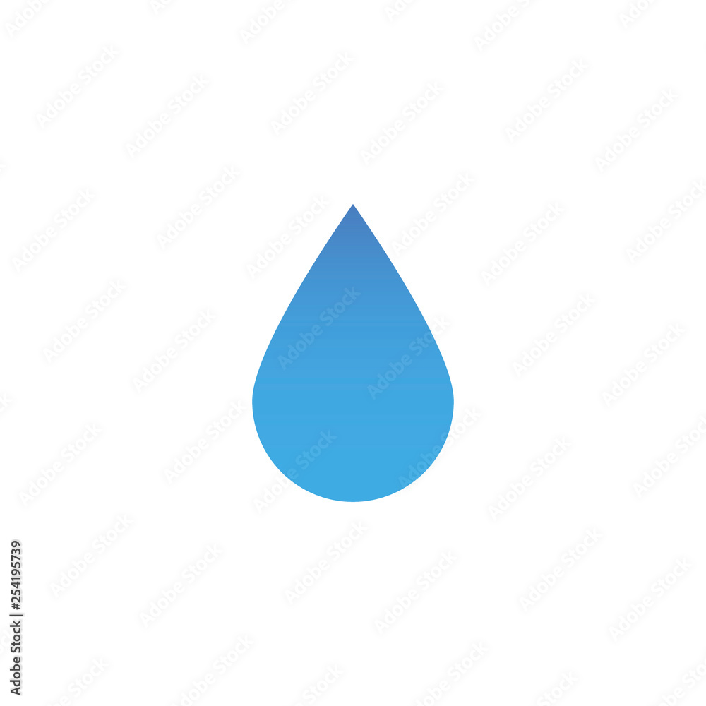 Water Drop. Vector in Adobe Illustrator EPS for multiple applications. Water Drop. Vector in Adobe Illustrator EPS for multiple applications.