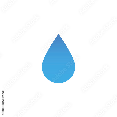 Water Drop. Vector in Adobe Illustrator EPS for multiple applications.