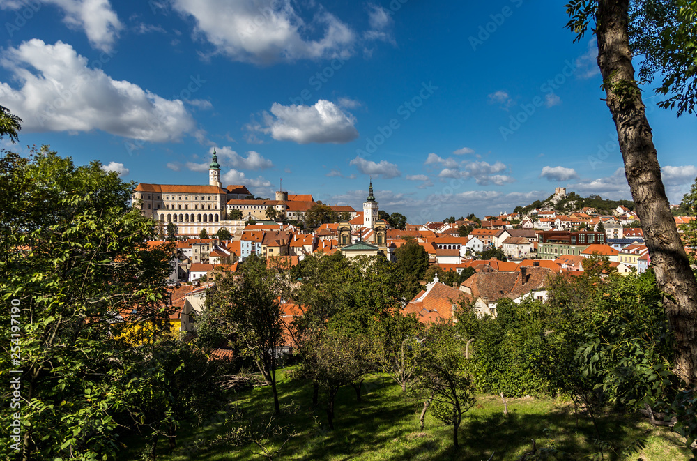 South Moravian small town of Mikulov