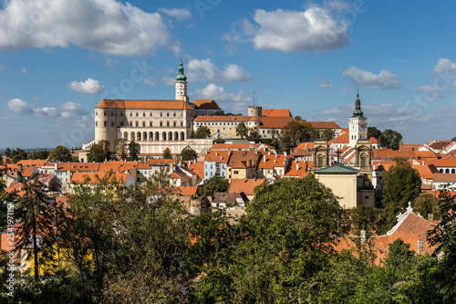 South Moravian small town of Mikulov