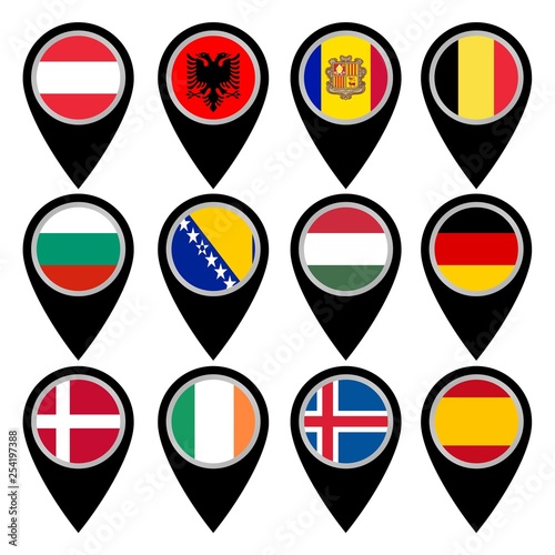 Free Download Indexes with state flags for online maps 1. - GFXLoad