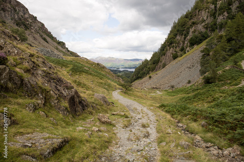 Walking in Borrowdale, English Lake District