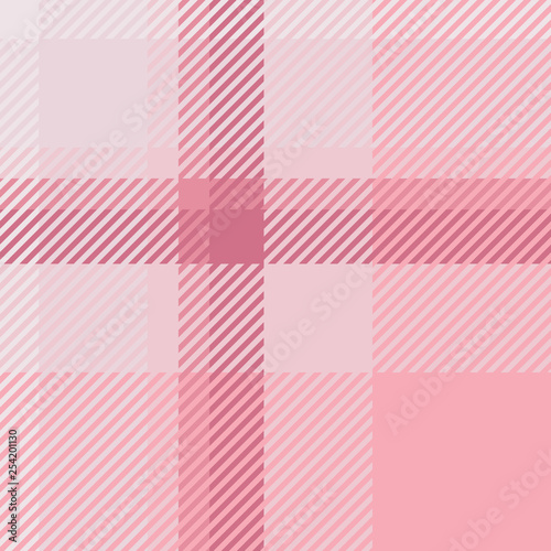 Plaid or tartan vector is background or texture in many color