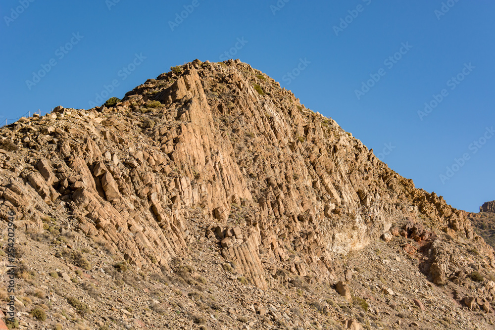 Spectacular landscape with many interesting forms of volcanic activity.