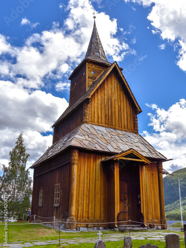 Torpo Stave Church - stave church located in Torpo, a small village in Ål municipality, in Buskerud County, Norway. Built in 1192. photo