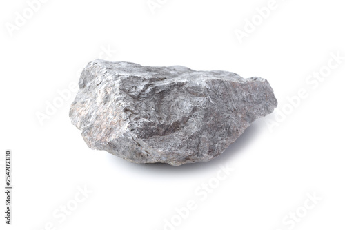 Wallpaper Mural rock isolated on white background. gray stone isolated Torontodigital.ca