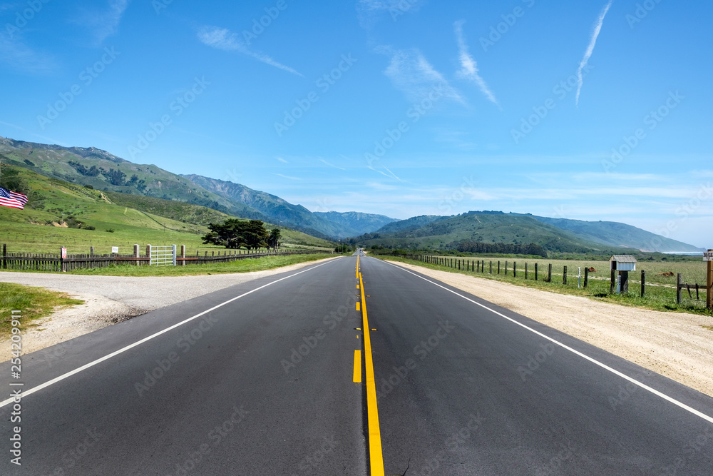 California Highway 1 in Big Sur, USA