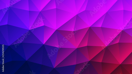 Colorful Purple Trendy Low Poly Backdrop Design