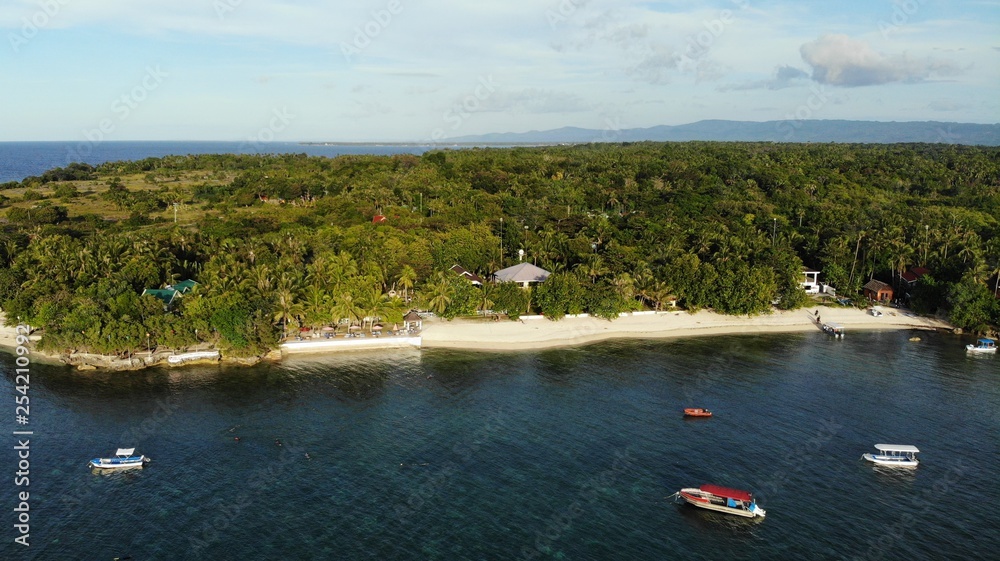 Obraz premium vue arienne, Cabilao, Philippines