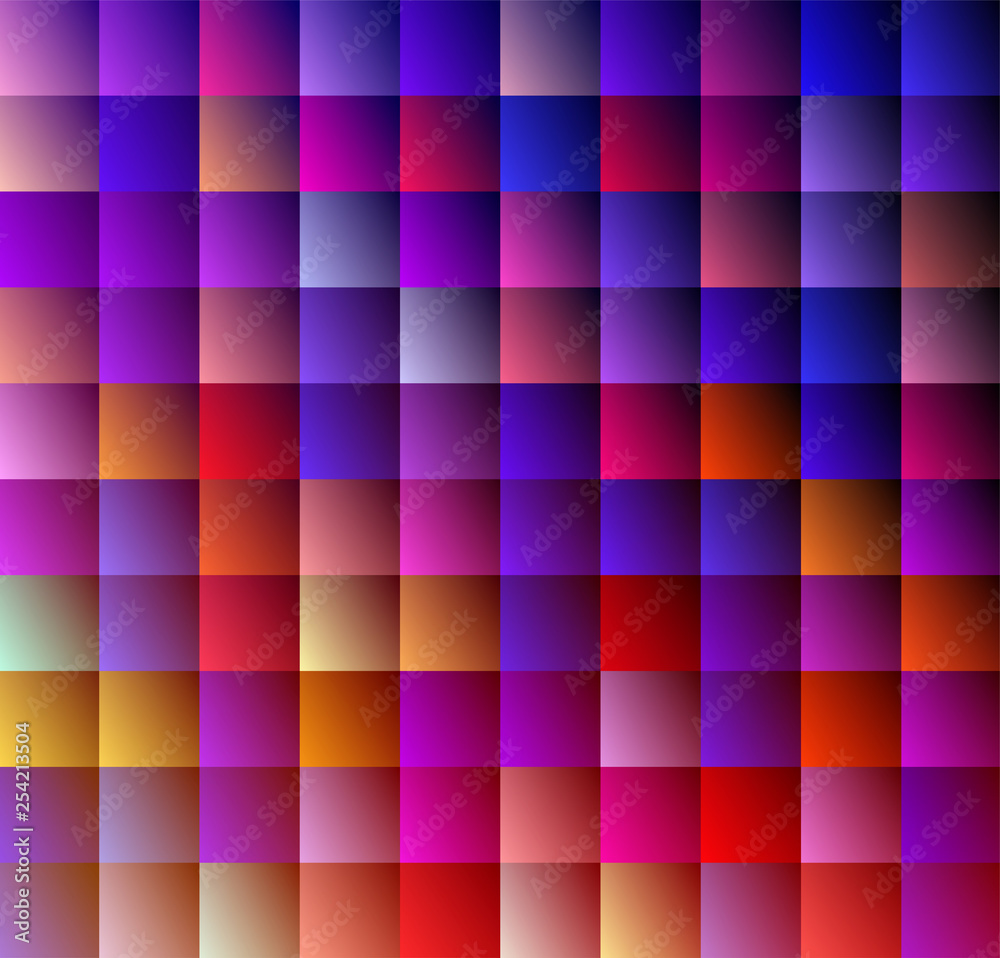 Fun Square Backdrop. Trendy Color Design BG Fun Square Backdrop. Trendy Color Design BG