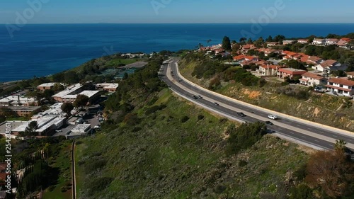 Road on the hills from Rancho Palos Verdes, California USA
Recorded with a DJI spark 1080p 30fps photo