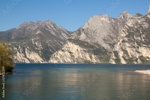 mountain and lake view