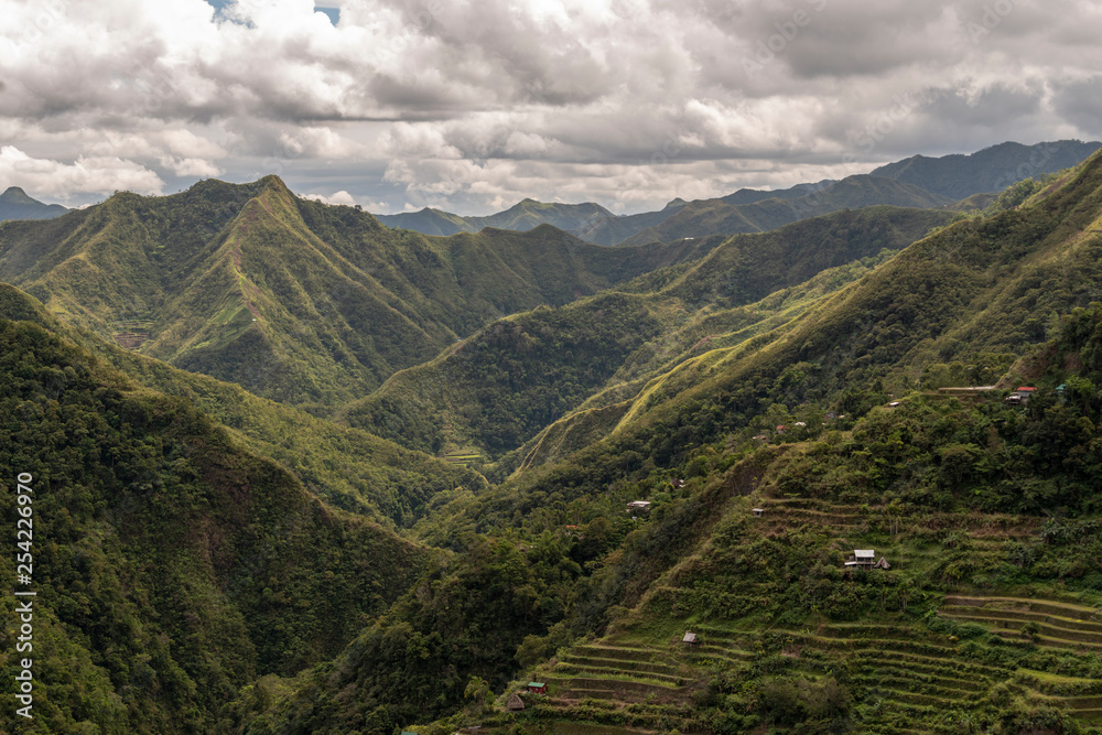 Naklejka premium Batad Rice Terraces, North Luzon, Philippines