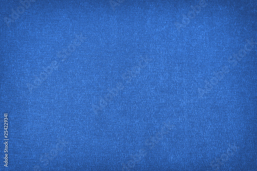 Dark blue wool velvet texture background